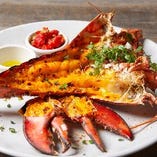 ライブロブスター (ウニソース)　Live Lobster <Sea Urchin Sauce>