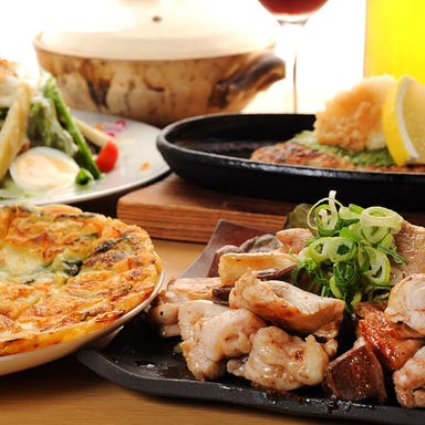 西院 居酒屋 焼鳥×サムギョプサル×韓国料理 シアワセ横丁  コースの画像