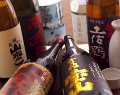 メニュー以外のここでしか飲めない焼酎多数有り