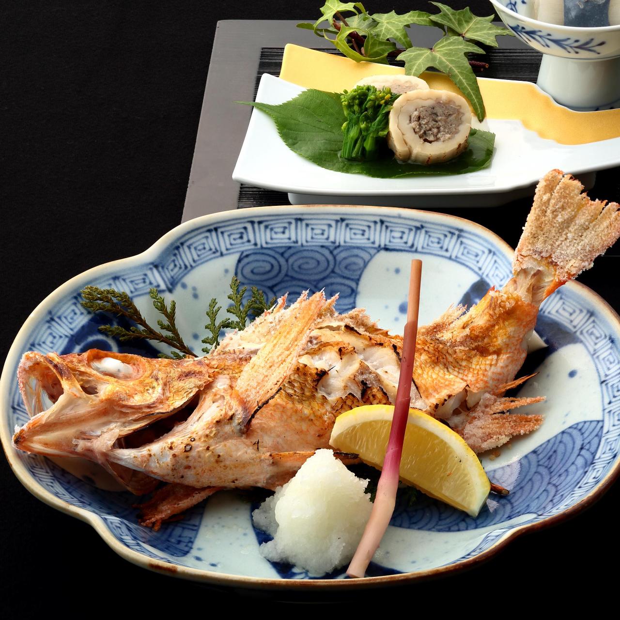 全8品10 000円 のど黒姿焼き A5ランク山形牛 付き 豪華絢爛の特別会席 個室or半個室確約 の詳細 和食日和 おさけと 神楽坂 神楽坂 会席料理 ぐるなび
