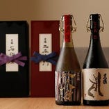 日本酒常時50種以上！
希少銘柄も多数。