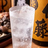 焼酎を強炭酸割りで！