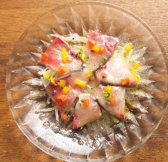 【4】日替り鮮魚のカルパッチョ