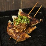 横浜五番街餃子串～ねぎ味噌ラー油～