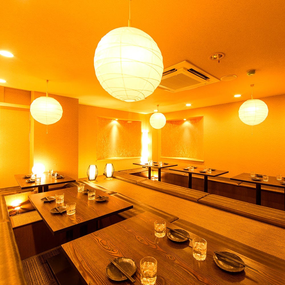 日本酒と個室和食のお店 美味門横丁 うまいもん 品川店 席 ぐるなび