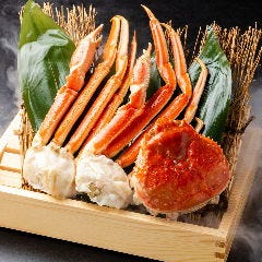 ずわい蟹の浜茹で 量り売り