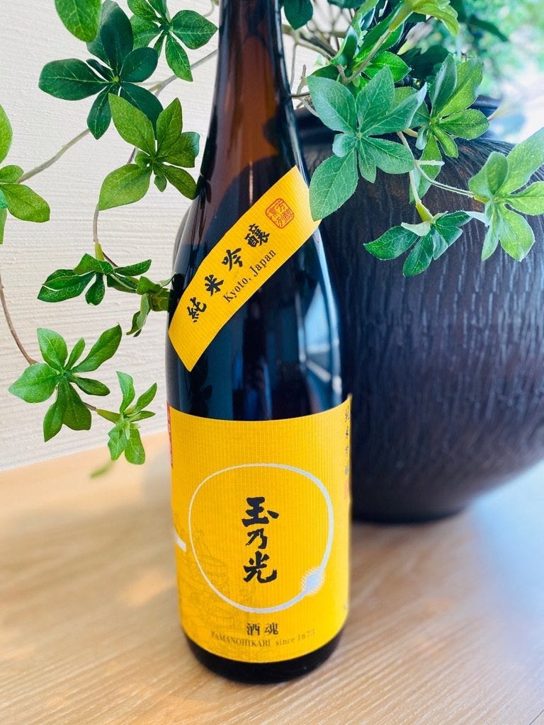 京都・玉乃光酒造の吟醸酒を贅沢に使用しています。