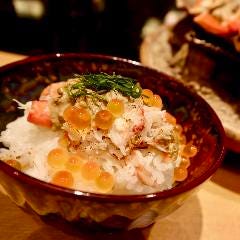 厳選コースでは、季節に合わせた贅沢ご飯を目の前で調理致します