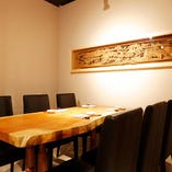 テーブル半個室【4～6名様×2部屋】接待やご家族の慶事、少人数利用にも最適
