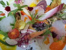 
旨野菜と鮮魚のオードヴルサラダ