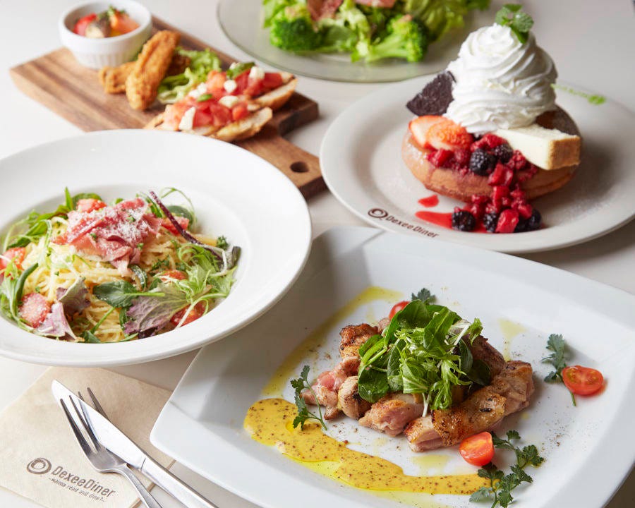 Dexee Diner 練馬店 コース 1 5h飲み放題付 3 000円女子会プラン 全5品 女子会 イベント打ち上げなど ぐるなび