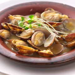 アサリのガーリック風