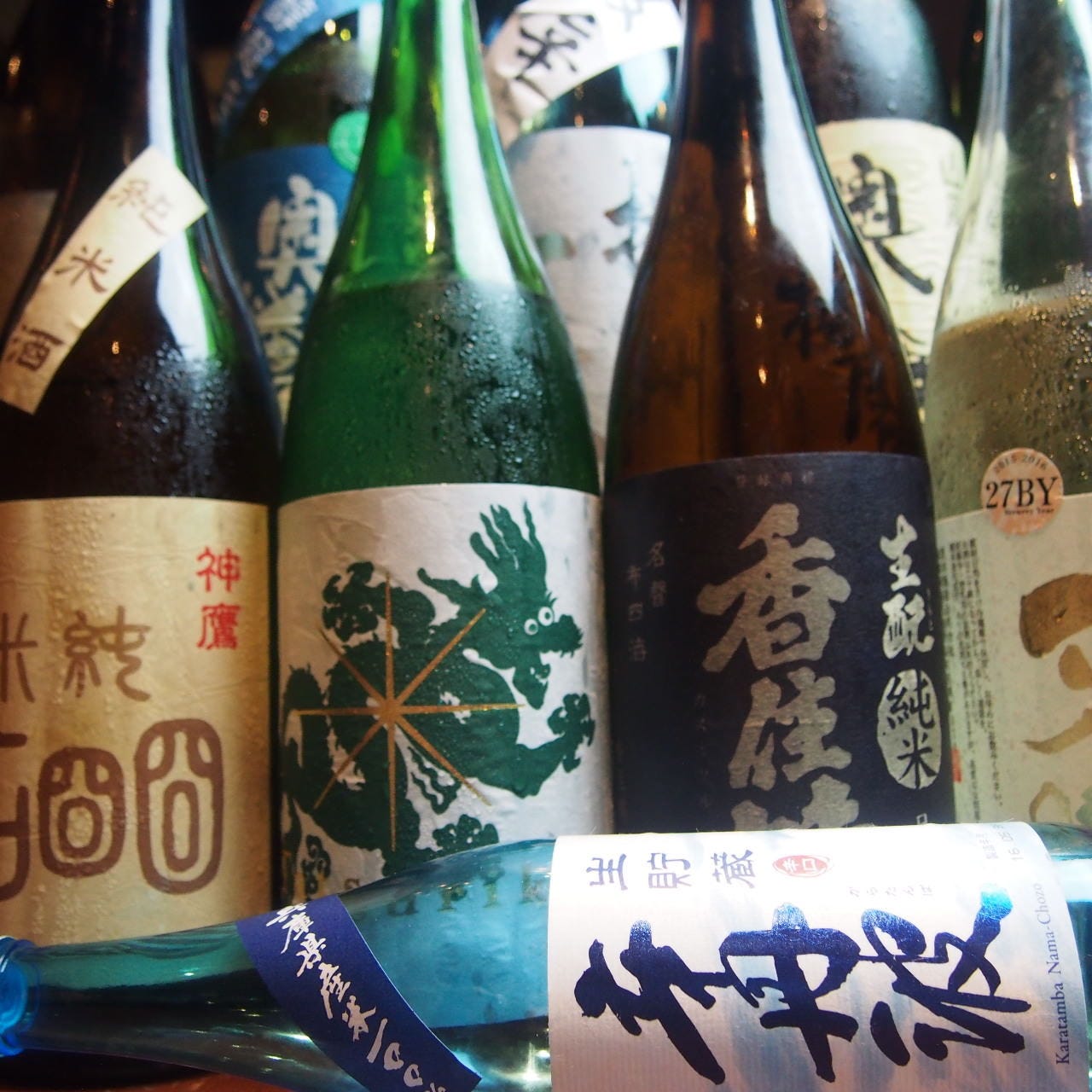 24種類以上の兵庫県地酒も取り揃えています！