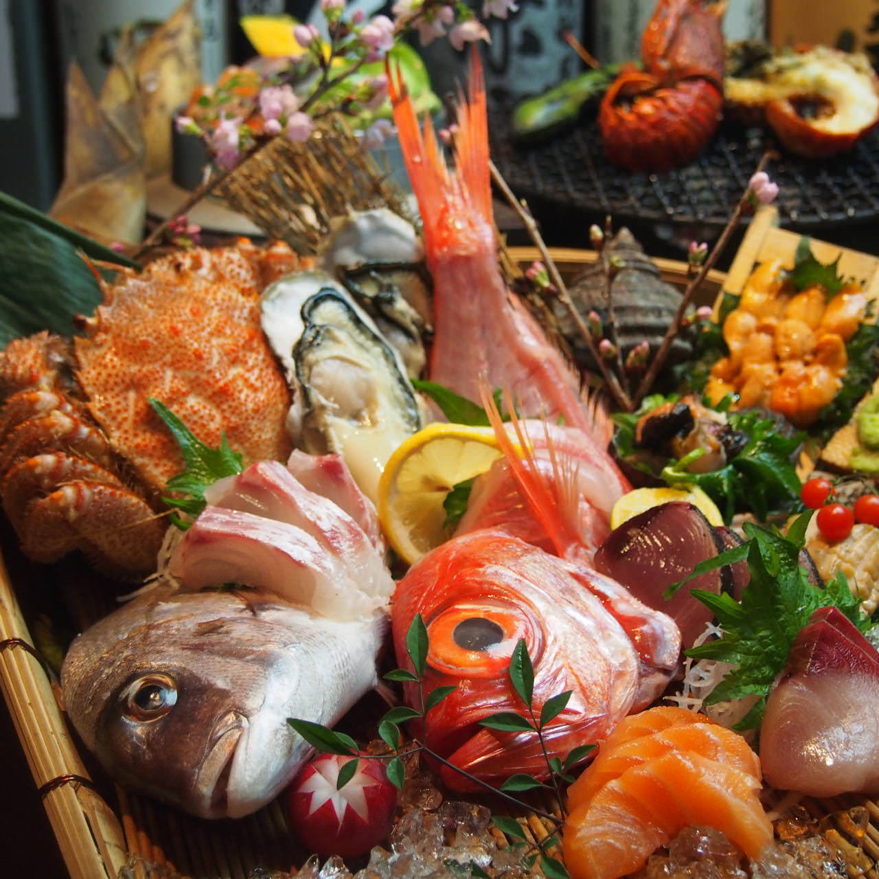 瀬戸内天然魚と漁師焼 火土木 三宮