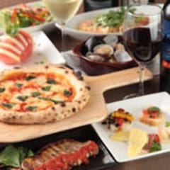 和牛と石窯ピザのイタリアン ピザコゾウ 横浜 関内_2.5H飲み放題付きプラン5000円〜