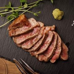和牛と石窯ピザのイタリアン ピザコゾウ 横浜 関内_A4黒毛和牛のランプステーキ