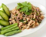ラープガイ Spicy salad with minced chicken