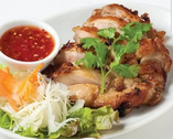ガイヤン鶏肉をローストした料理　Gai Yang Thai Roasted chicken