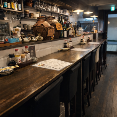 おきなわステーキ酒場さぎり_カウンター席