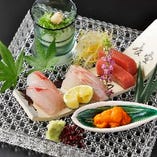 職人が目利きした豊洲直送の鮮魚を贅沢に使用した刺身【東京都】