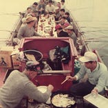 当時流行したハゼの天ぷら船（釣り船）