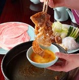 【要ご予約】すき焼きコース～旨い魚と肉の合作～