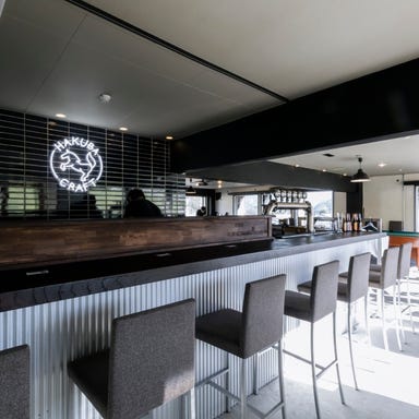 HAKUBA BEER GARAGE_カウンター席(1~2名様×5席)
