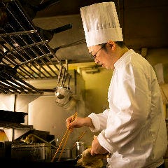 シェフ渾身のお料理をビールとお楽しみください