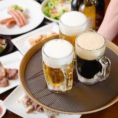 工場直送!鮮度抜群のビールを当店ならではのこだわりでご提供