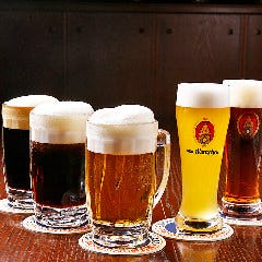 プレミアムビールの定番ヱビスや、港神戸ヴァイツェンもご用意!
