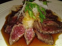 自家製三河牛のローストビーフ