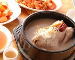 高麗漢方参鶏湯のサムゲタン