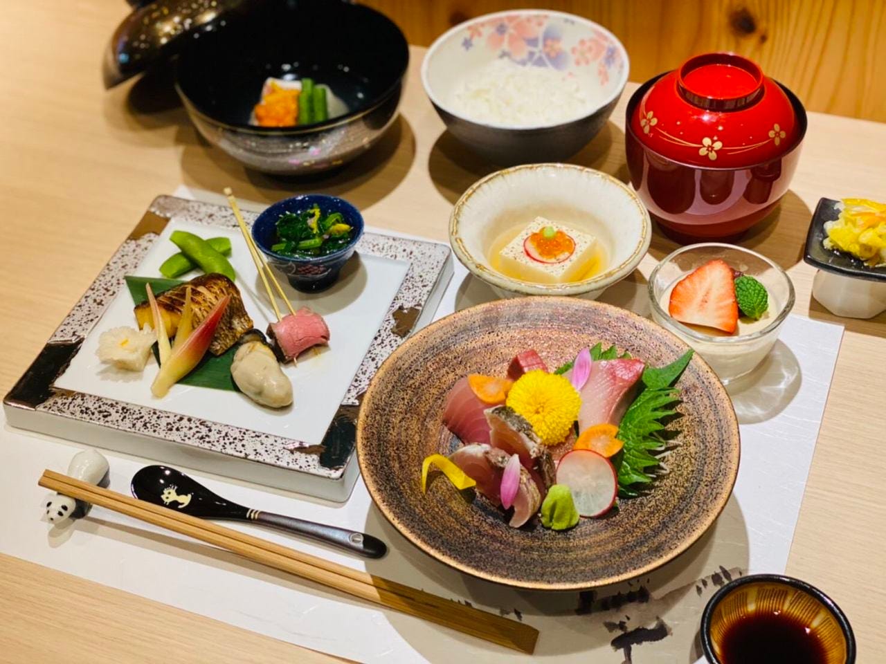 Sosaku Washoku Hanaasagi Onna Village Yomitan Chatan Kappou Fine Dining At A Counter Gurunavi Restaurant Guide
