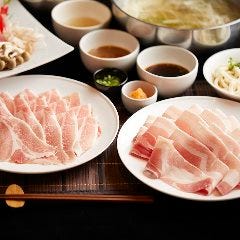 しゃぶしゃぶ琉香豚コース（90分）
