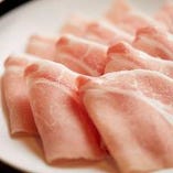 豚肉食べ放題しゃぶしゃぶランチ
(ロース＆バラ肉)