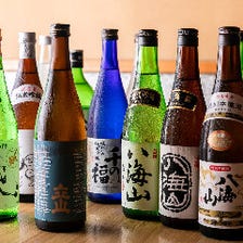 日本全国の地酒や焼酎を存分に味わう
