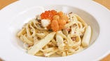 パスタには、神戸西区の朝採り野菜や本場イタリアの食材を使用♪