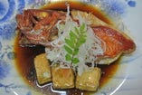 金目鯛　煮付け・塩焼き