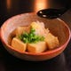 揚げ出し豆腐は人気の逸品
