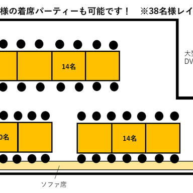 福島県食材×イタリアン イゾラ フェリーチェ 店内の画像