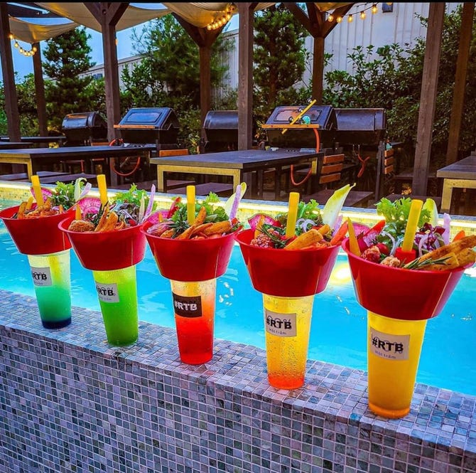 The Rooftop q なんばパークス店 なんば 難波 バーベキュー ぐるなび