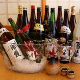 通をも唸らせる圧巻の品揃えが自慢の日本酒