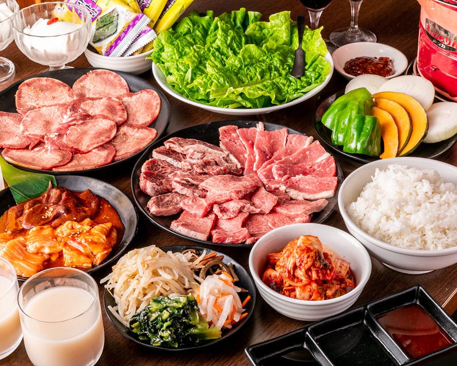 食べ放題 元氣七輪焼肉 牛繁 大宮西口dom店 ランチメニュー ぐるなび