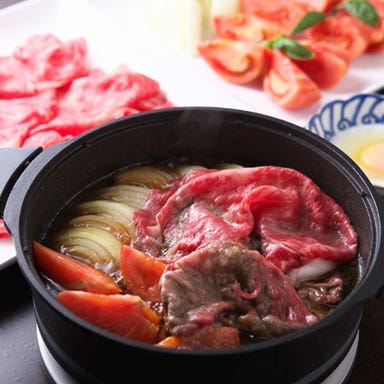 トマトすき焼きと季節の懐石 京橋 婆娑羅_【黒毛和牛のトマトすきやき会席 】《一番人気》婆娑羅名物文箱八寸とトマトすき焼き鍋のシンプルなコース