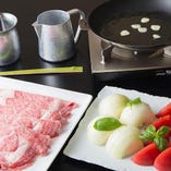松阪牛の特別トマトすき焼き会席