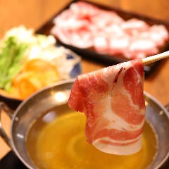 黒豚しゃぶしゃぶ SATSUMA かごっまふるさと屋台村 バスチカ（鹿児島市