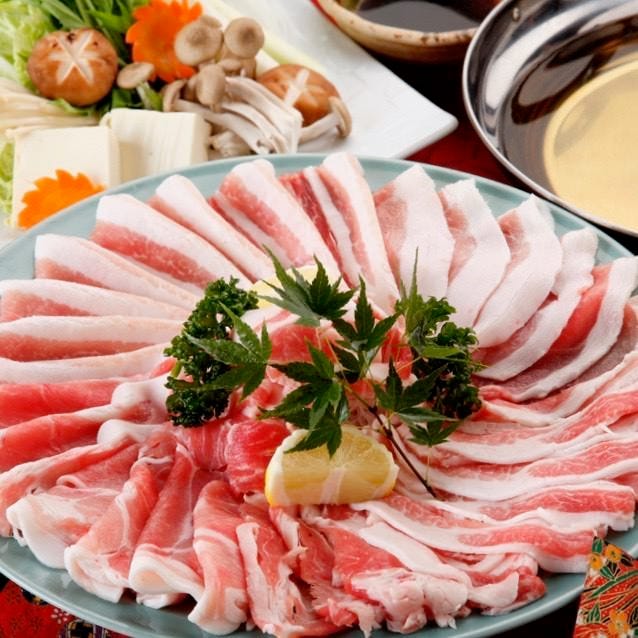 黒豚しゃぶしゃぶ食べ放題 黒豚しゃぶしゃぶとみつせ鶏コース 3h飲み放題 全8品 3 480円の詳細 全席完全個室居酒屋 所沢日和 所沢プロぺ通り店 所沢 居酒屋 ぐるなび