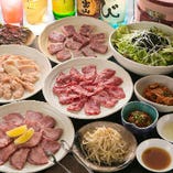 【宴会】
たっぷりとお肉が味わえるコース5,000円(税込)～