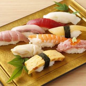 旨い魚がズラリ！にぎり寿司が美味い