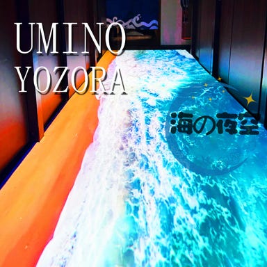 完全個室アクアリウム 海の夜空_個室◎非日常空間贅沢なひとときを